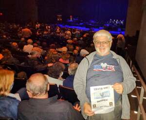 Alan attended The Temptations & the Four Tops on Jan 14th 2022 via VetTix 