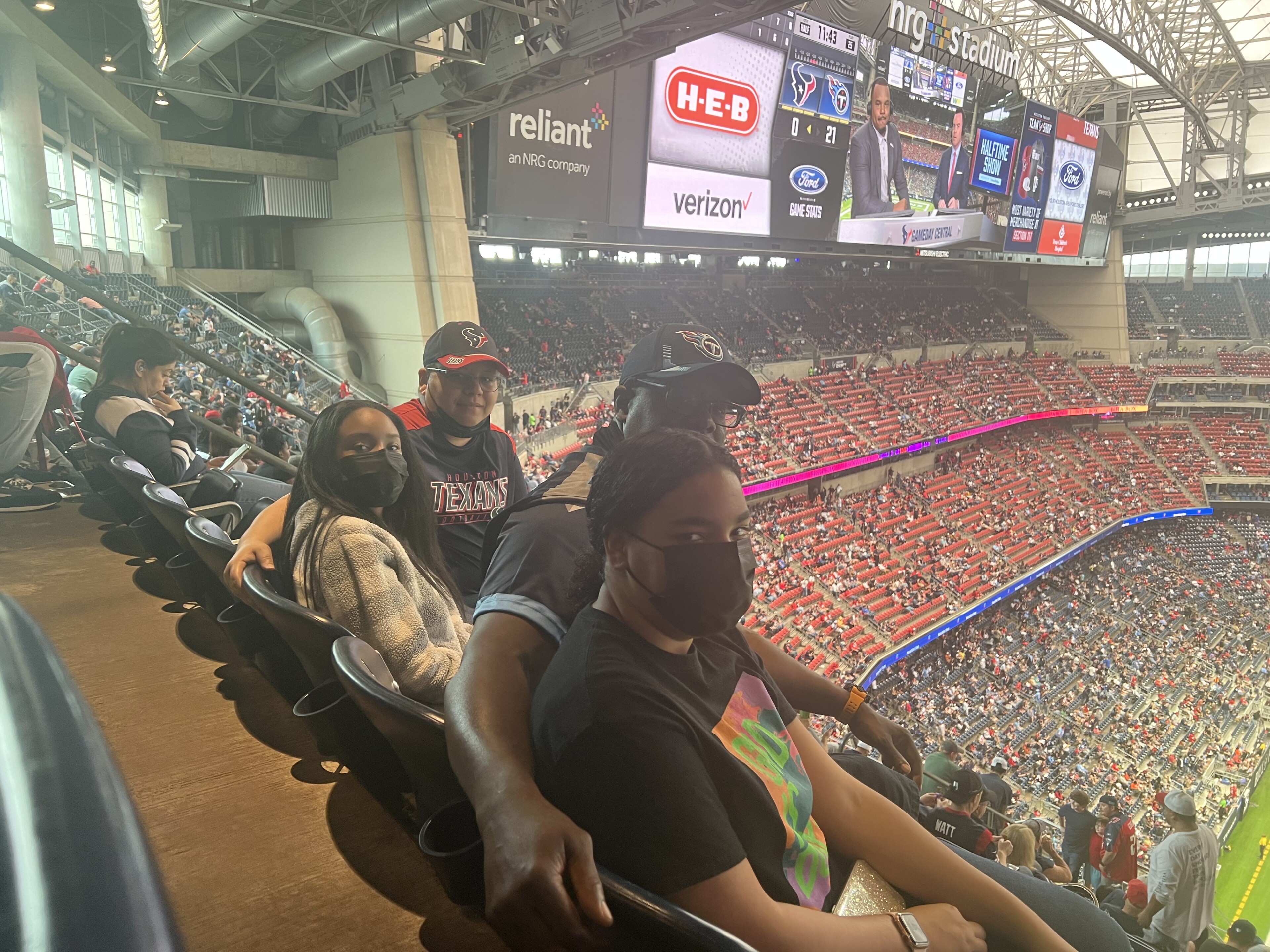 Event Feedback: Houston Texans vs. Tennessee Titans - NFL