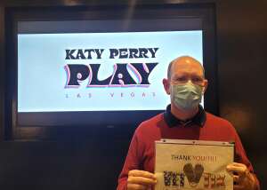Barry attended Katy Perry: Play on Jan 7th 2022 via VetTix 