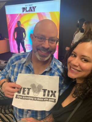 James attended Katy Perry: Play on Jan 7th 2022 via VetTix 
