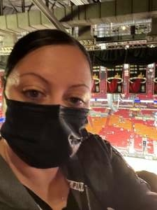 Rita attended Miami Heat vs. Toronto Raptors - NBA on Jan 17th 2022 via VetTix 