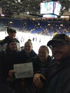 James attended Reading Royals vs.  Worcester Railers - ECHL - Wizards and Wands Night! on Jan 8th 2022 via VetTix 