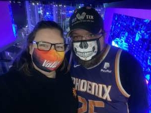 Joshua attended Phoenix Suns vs. LA Clippers on Jan 6th 2022 via VetTix 