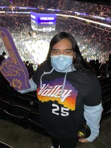Austin attended Phoenix Suns vs. LA Clippers on Jan 6th 2022 via VetTix 