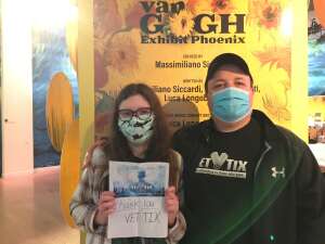 Jason attended The Original Immersive Van Gogh Exhibit - Phoenix on Jan 7th 2022 via VetTix 