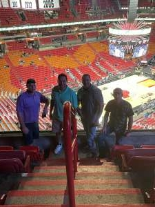 Joshua attended Miami Heat vs. Atlanta Hawks - NBA on Jan 14th 2022 via VetTix 