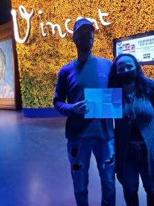 Jason and Michelle attended The Original Immersive Van Gogh Exhibit - Denver on Jan 12th 2022 via VetTix 