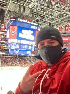 Aaron attended Washington Capitals vs. Winnipeg Jets - NHL on Jan 18th 2022 via VetTix 