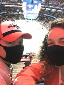 Abby attended Washington Capitals vs. Winnipeg Jets - NHL on Jan 18th 2022 via VetTix 