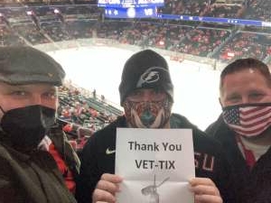 Chris W. attended Washington Capitals vs. Winnipeg Jets - NHL on Jan 18th 2022 via VetTix 