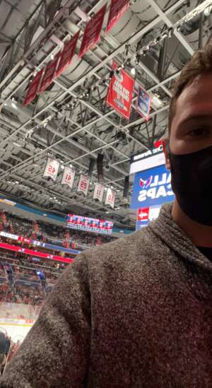 Justin attended Washington Capitals vs. Winnipeg Jets - NHL on Jan 18th 2022 via VetTix 