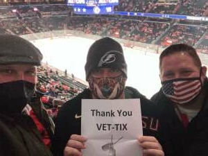 Eric attended Washington Capitals vs. Winnipeg Jets - NHL on Jan 18th 2022 via VetTix 