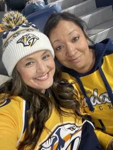 Rosanna attended Nashville Predators vs. Buffalo Sabres - NHL on Jan 13th 2022 via VetTix 