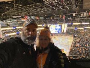 John attended Nashville Predators vs. Buffalo Sabres - NHL on Jan 13th 2022 via VetTix 