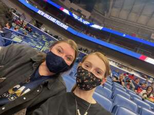 Amber attended New Orleans Pelicans vs. LA Clippers - NBA on Jan 13th 2022 via VetTix 
