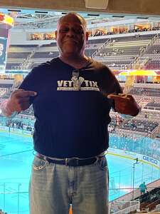 Christopher attended San Jose Sharks - NHL on Apr 7th 2022 via VetTix 