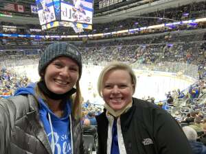 Kimberly attended St. Louis Blues vs. Nashville Predators - NHL on Jan 17th 2022 via VetTix 