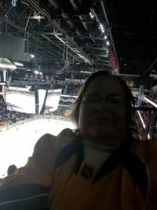 Kathleen attended Nashville Predators vs. Vancouver Canucks - NHL on Jan 18th 2022 via VetTix 