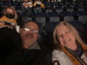 Larry attended Nashville Predators vs. Vancouver Canucks - NHL on Jan 18th 2022 via VetTix 