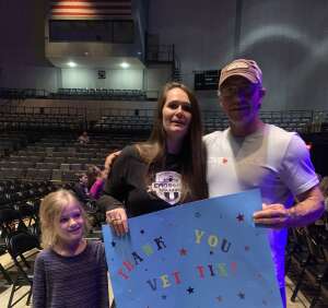 Jonathan attended Newsboys: Stand Together Tour on Feb 20th 2022 via VetTix 