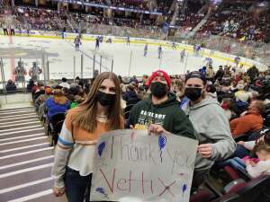 Derek attended Cleveland Monsters vs. Rochester Americans - AHL on Jan 21st 2022 via VetTix 