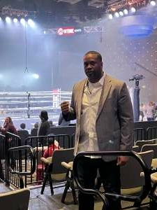 Antonio attended Premiere Boxing at the Borgata: Russell vs. Magsayo on Jan 22nd 2022 via VetTix 