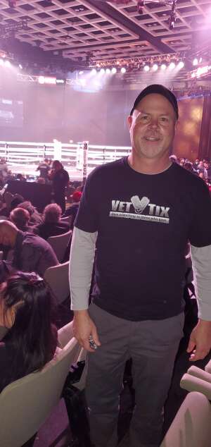 Carl attended Premiere Boxing at the Borgata: Russell vs. Magsayo on Jan 22nd 2022 via VetTix 