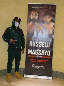 Ray attended Premiere Boxing at the Borgata: Russell vs. Magsayo on Jan 22nd 2022 via VetTix 