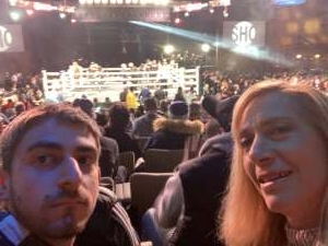 Lorelei attended Premiere Boxing at the Borgata: Russell vs. Magsayo on Jan 22nd 2022 via VetTix 