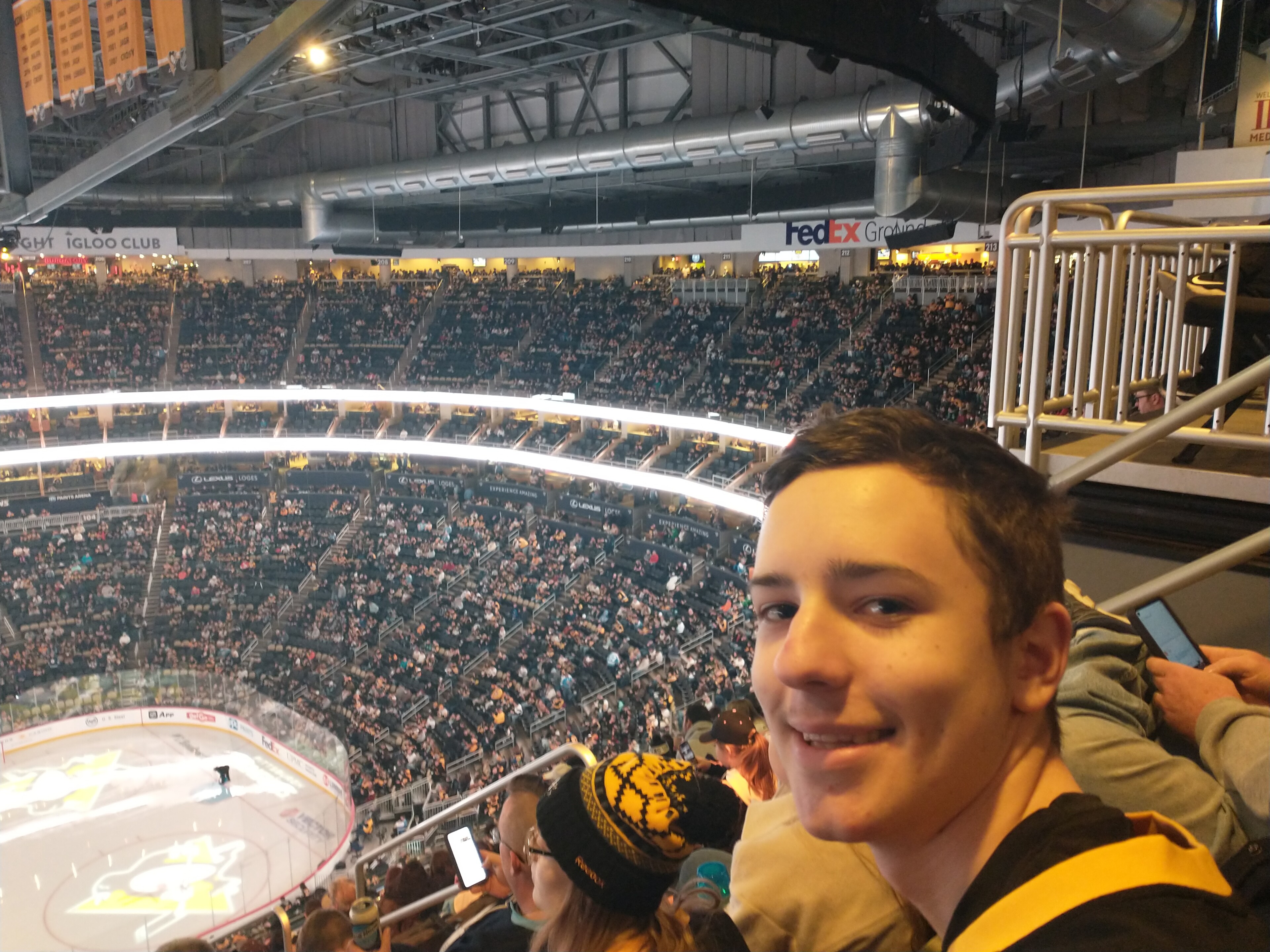 Section 212 at PPG Paints Arena 