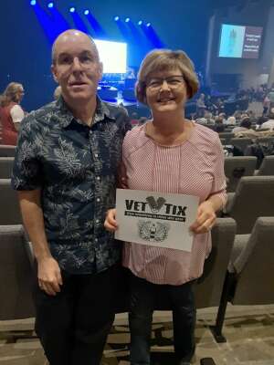 James attended Newsboys: Stand Together Tour on Feb 17th 2022 via VetTix 