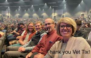Ethan attended Newsboys: Stand Together Tour on Feb 17th 2022 via VetTix 