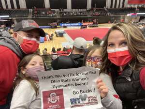 Rich attended Ohio State Buckeyes vs. All-ohio Meet - NCAA Women's Gymnastics on Mar 4th 2022 via VetTix 
