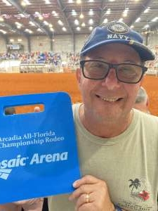 Richard attended 94th Annual Arcadia All-florida Championship Rodeo on Mar 10th 2022 via VetTix 