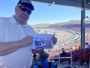 Ted attended Ruoff Mortgage 500 - NASCAR on Mar 13th 2022 via VetTix 