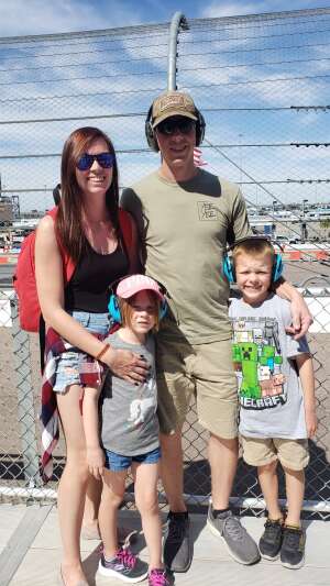 Andrew attended Ruoff Mortgage 500 - NASCAR on Mar 13th 2022 via VetTix 