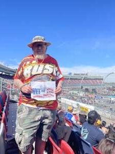 Louis attended Ruoff Mortgage 500 - NASCAR on Mar 13th 2022 via VetTix 
