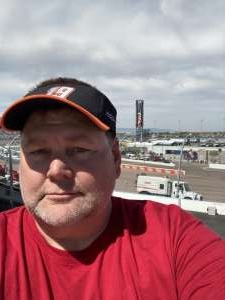 Robert attended Ruoff Mortgage 500 - NASCAR on Mar 13th 2022 via VetTix 
