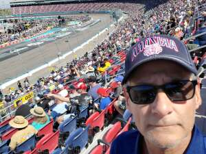 Mark attended Ruoff Mortgage 500 - NASCAR on Mar 13th 2022 via VetTix 