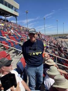Dominic attended Ruoff Mortgage 500 - NASCAR on Mar 13th 2022 via VetTix 