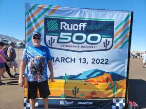 Daniel attended Ruoff Mortgage 500 - NASCAR on Mar 13th 2022 via VetTix 