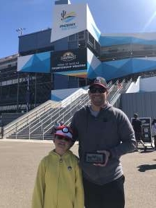 Edwin attended Ruoff Mortgage 500 - NASCAR on Mar 13th 2022 via VetTix 