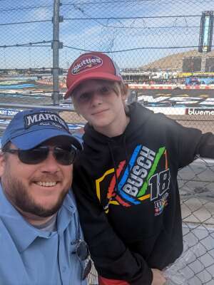 Timothy attended Ruoff Mortgage 500 - NASCAR on Mar 13th 2022 via VetTix 
