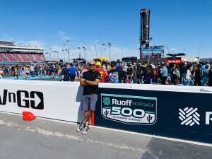Joe attended Ruoff Mortgage 500 - NASCAR on Mar 13th 2022 via VetTix 