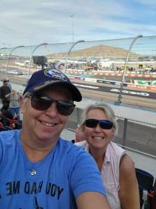 Lori attended Ruoff Mortgage 500 - NASCAR on Mar 13th 2022 via VetTix 