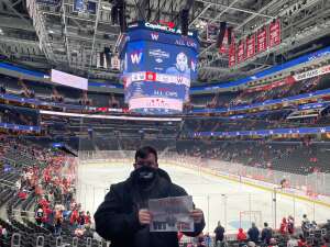 Thomas attended Washington Capitals vs. Edmonton Oilers - NHL on Feb 2nd 2022 via VetTix 