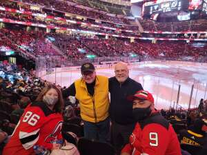 Michael Lee attended New Jersey Devils vs. Pittsburgh Penguins - NHL on Feb 13th 2022 via VetTix 