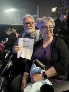 Gregory attended The Ten Tenors: Love is in the Air on Feb 17th 2022 via VetTix 