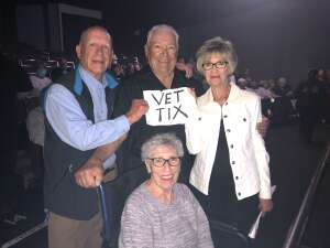 Louis attended The Ten Tenors: Love is in the Air on Feb 17th 2022 via VetTix 