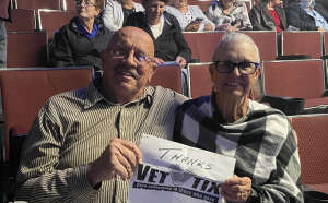 jim attended The Ten Tenors: Love is in the Air on Feb 17th 2022 via VetTix 